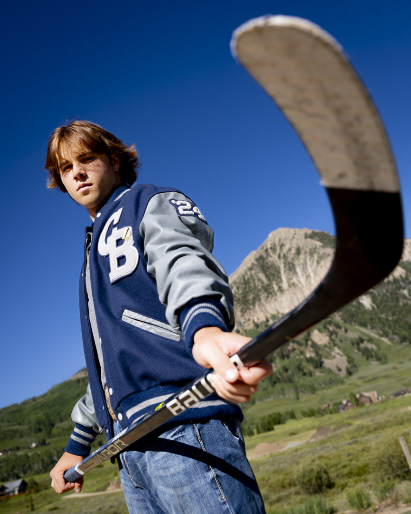 senior photography shoot in Crested Butte Colorado