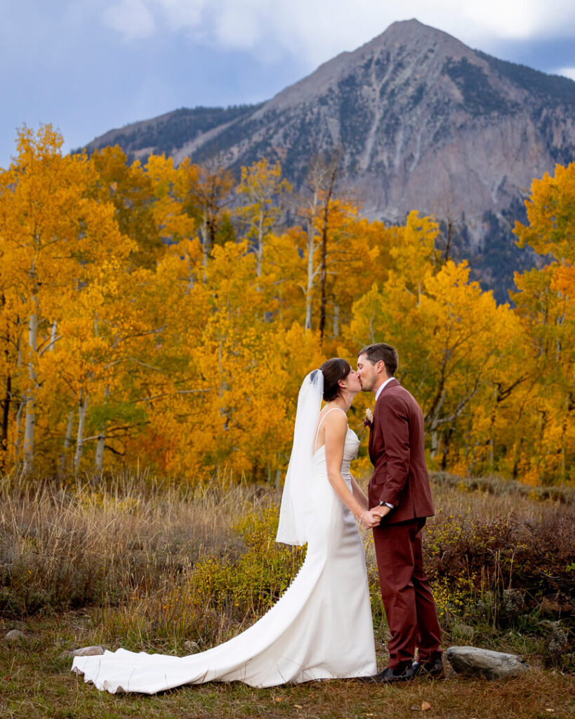 crested butte wedding at the woods walk