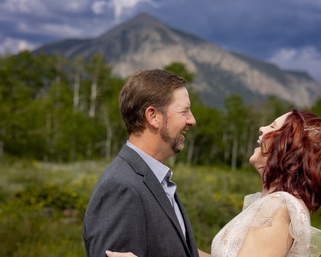 adventure engagement photos in Crested Butte