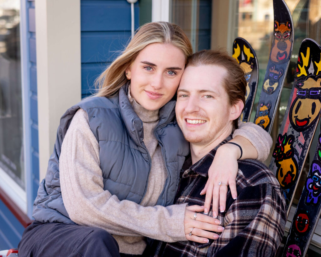 Engagement Photos on Elk Ave